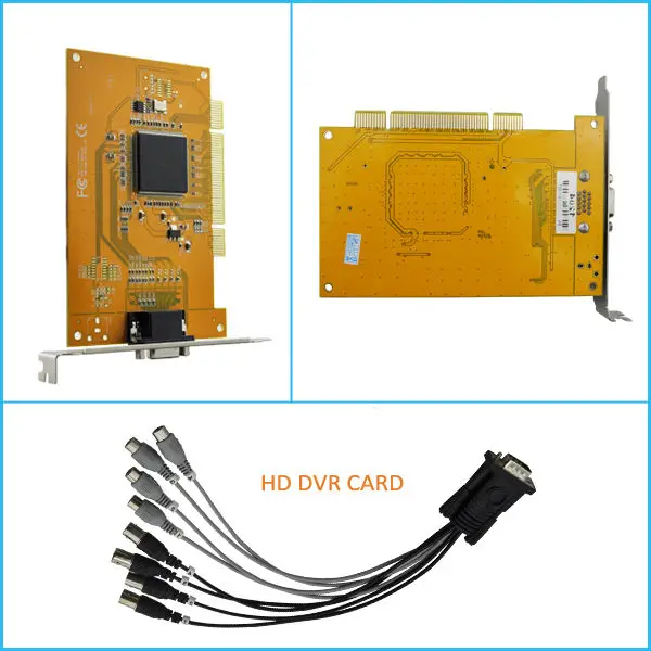 KDM-404B HD DVR CARD sideview