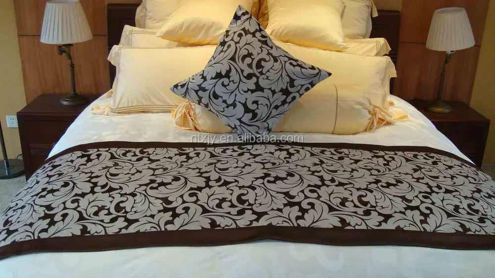 5 Star Hotel Bed Runner High Grade Noble And Graceful Buy Hotel Bed