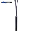 An-ti deer electric fence with strong step-in fiberglass post