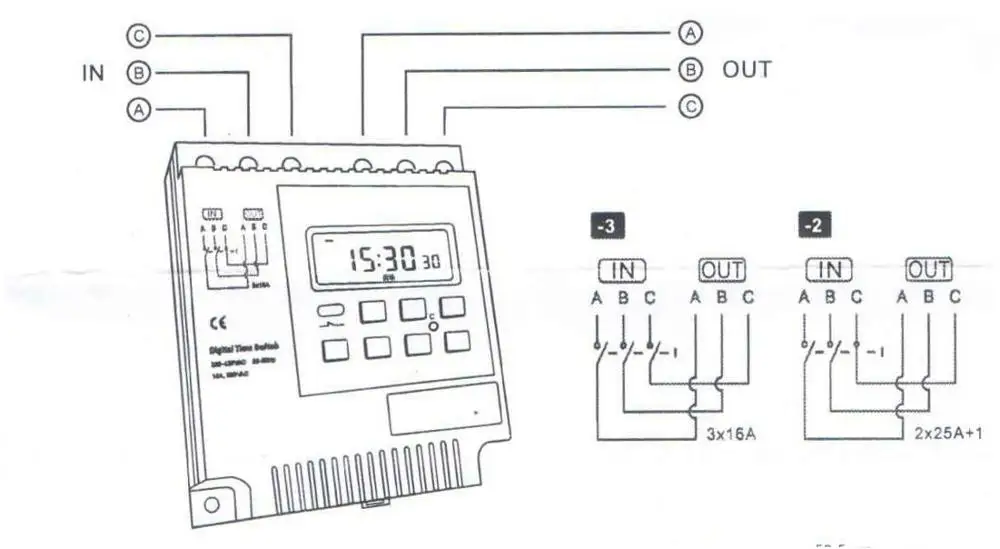 Manhua Mt317 Electric Motor Timer 380v For Three Phase Motors Buy