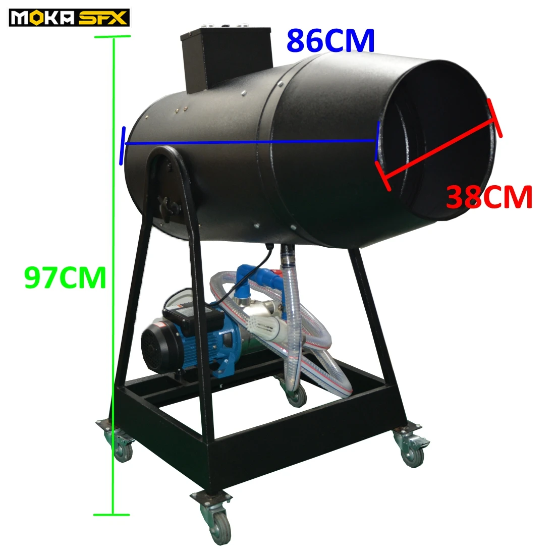 Chine Manufacturers Exporter Disco Spray Foam Machines 1800w Pool Party