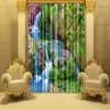 Living Room Full Light Shading Sliding Shielding Curtain, Modern Designer Glitter Flower Door String Curtain