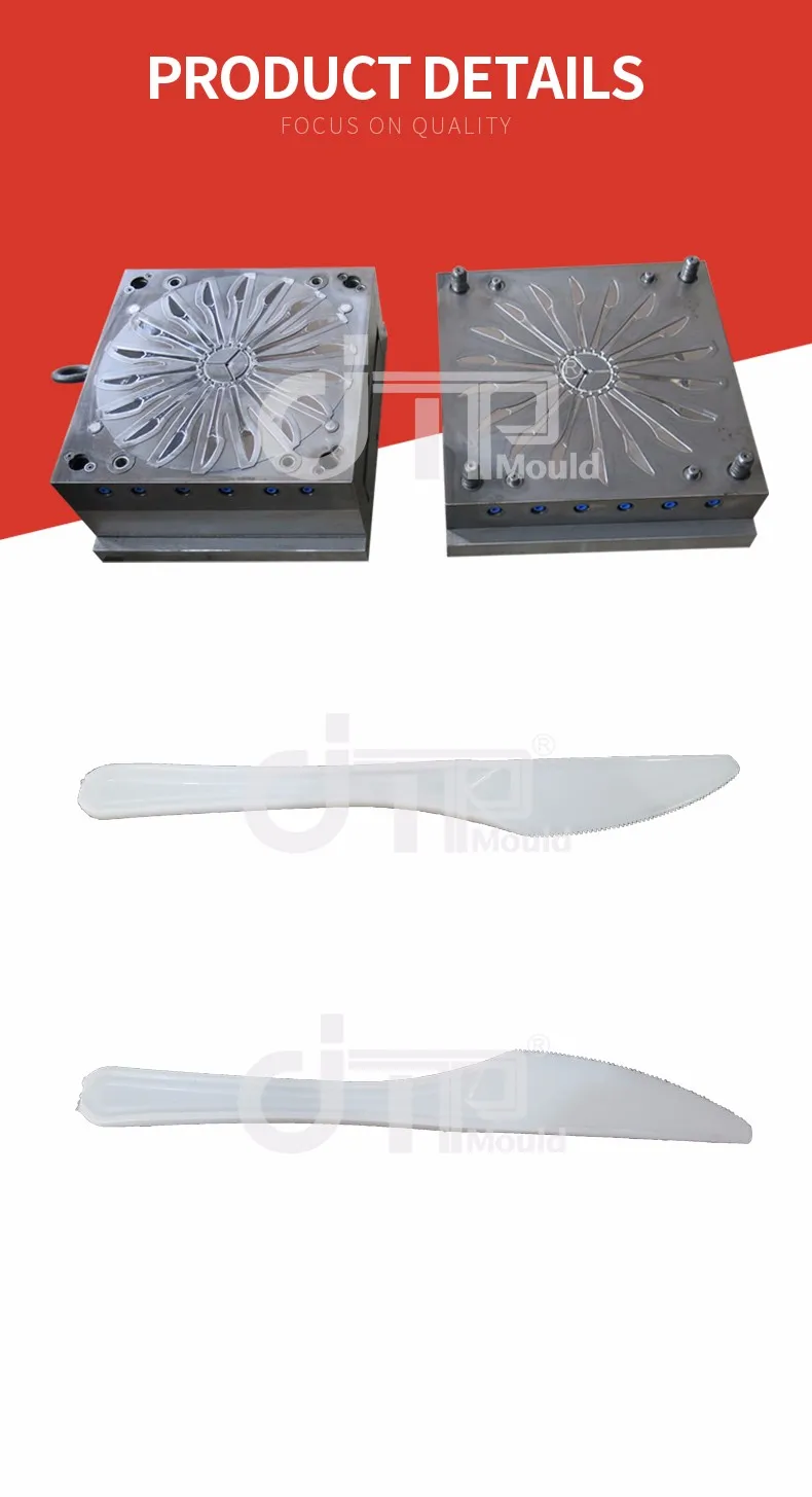 Customized Multicavity Injection Plastic Knife Mould Buy Plastic