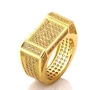 10K 14K 18K Solid Gold Customized Gemstone Cluster Ring