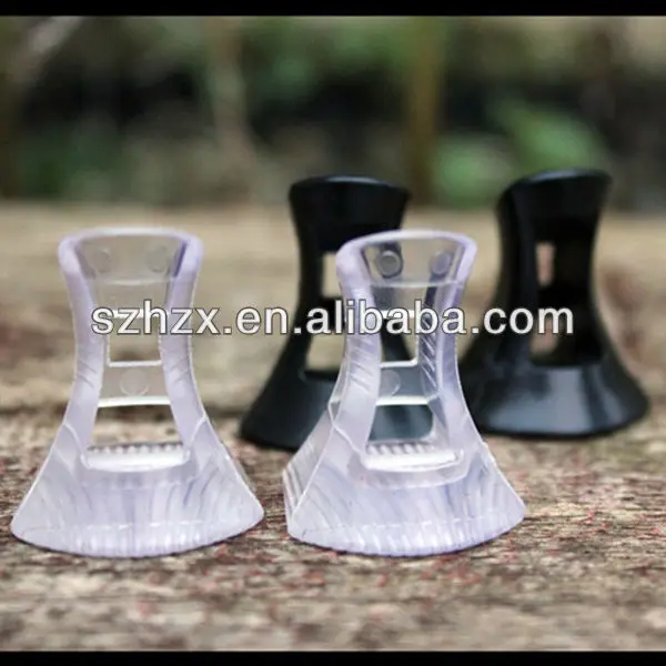 Clear & Black heel protector