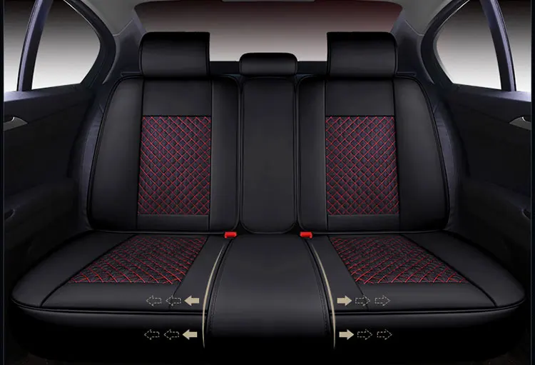 Four Season luxury Universal Custom  leather 3d car seats cover