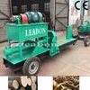 Forest Use 5-8 t/h Mobile Horizontal Wood Log Splitter for Sale