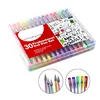 30 Ink Colored Set Art Markers Kids and Adult Gel Pen For Drawing