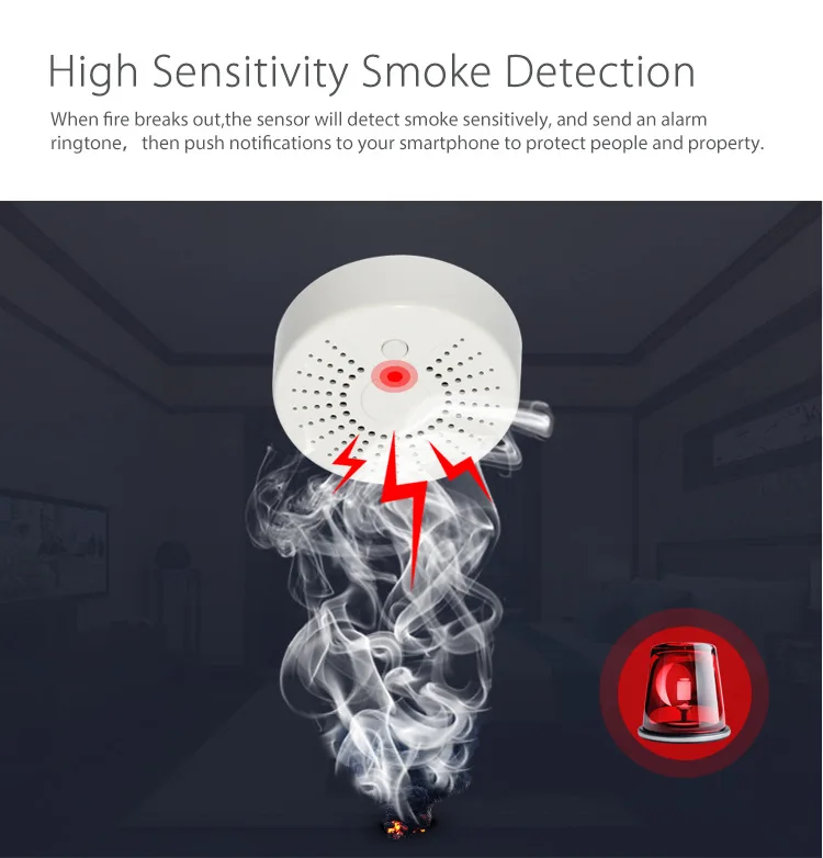zigbee smoke detector