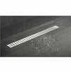304 316 Stainless steel linear shower drain horizontal 40mm outlet with high flow rate design for European market