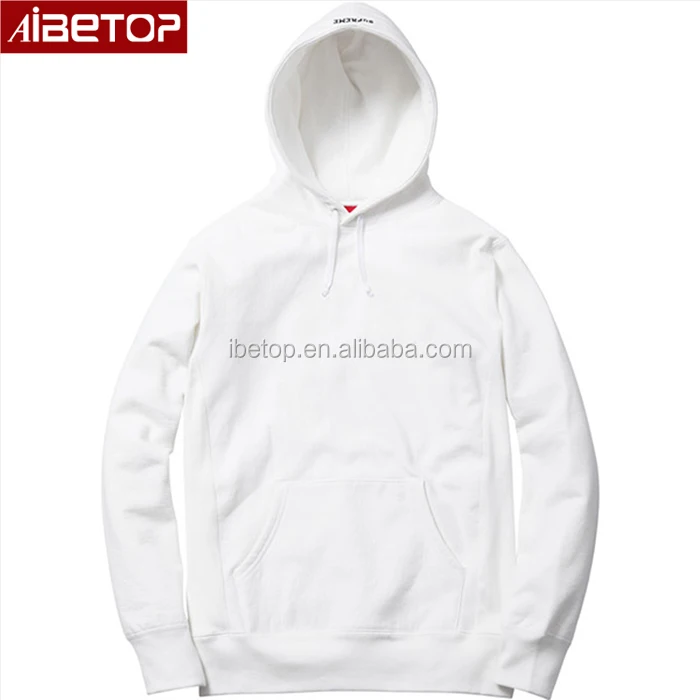 high quality white hoodie