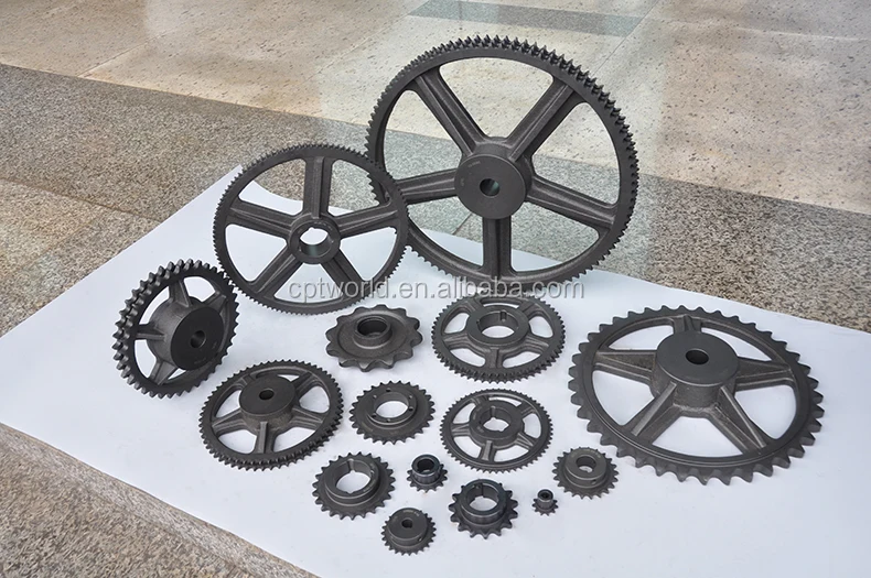 Cast iron pilot bore duplex roller chain sprockets suppliers