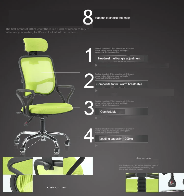 Starsdove ergonomic Adjustable Mesh Chairs Highback Executive Chair Air Conditioned Office