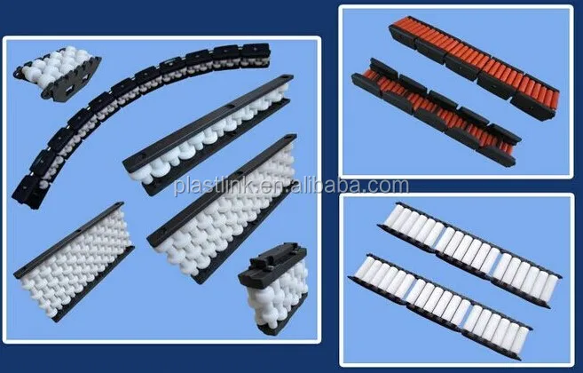 Good Performance Conveyor Guide Rail Plastic Roller Side Guides ...