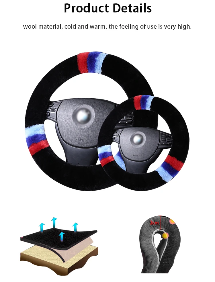 Where Can You Buy Auto Furry Warm Car Steering Wheel Covers - Buy Furry