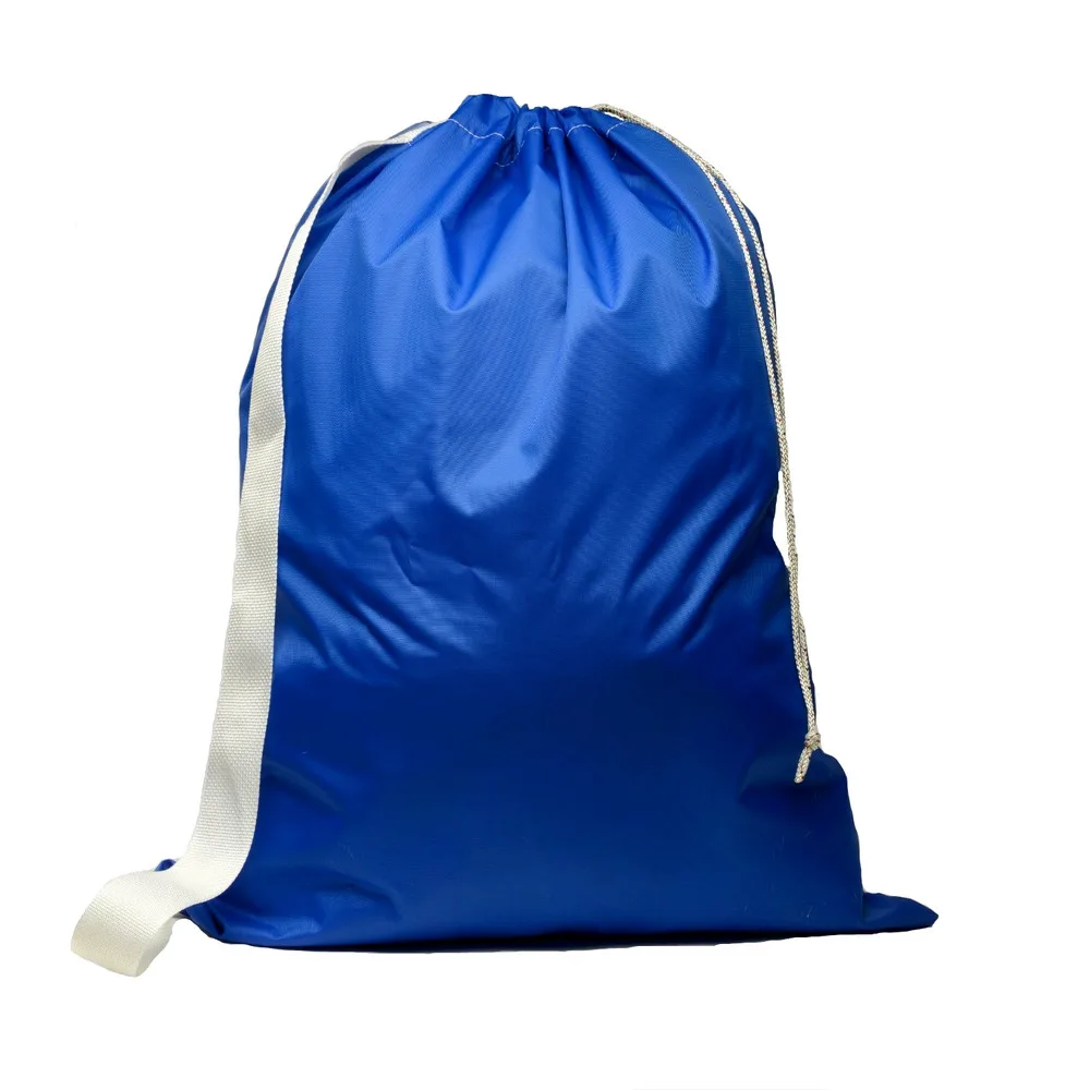 Big Capacity Dry Cleaning Drawstring Home Use Laundry Bag With Shoulder
