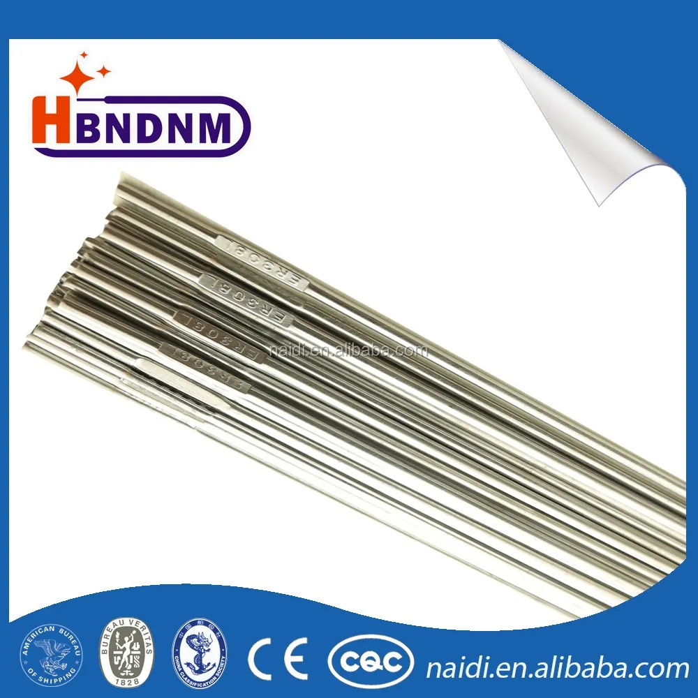 308l Stainless Steel Tig Welding Wire Rod Per Kg 1.6mm Aws A5.9 Er308l