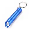 Custom Laser Logo Aluminum Alloy Led Light Up Keychain Bottle Opener