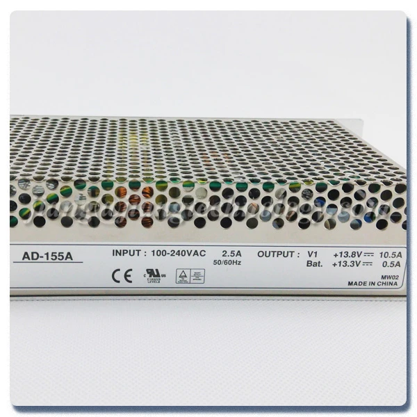 Meanwell 155w Ups Function 12v 24v 48v Cctv Power Supply With Battery