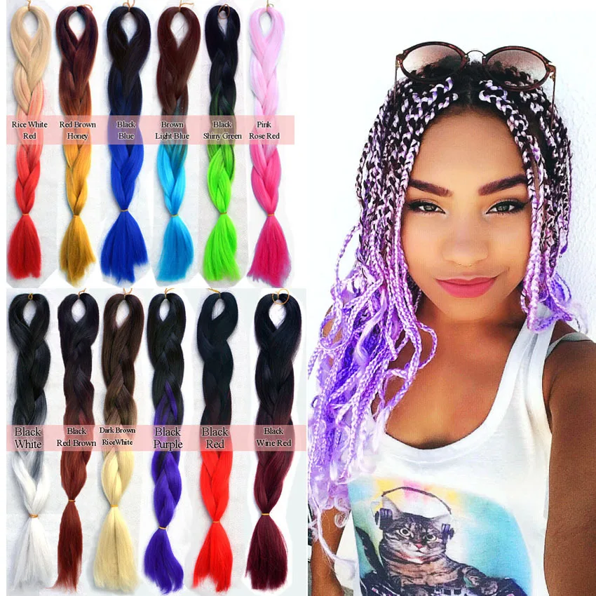 African Hair Attachment For Super X Braid Hair Ultra Braid 60