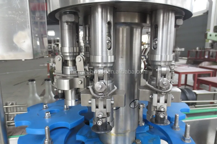 Automatic Twist Off Tinplate Cap Sealing Round Jam Jar Glass Bottle