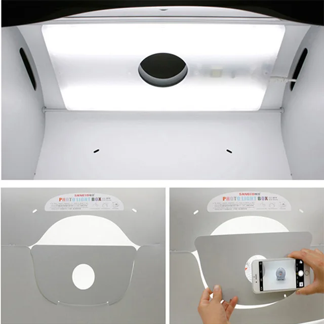 Sanoto Camera Photo 360 Product Continous Lighting Studio Softbox Photo