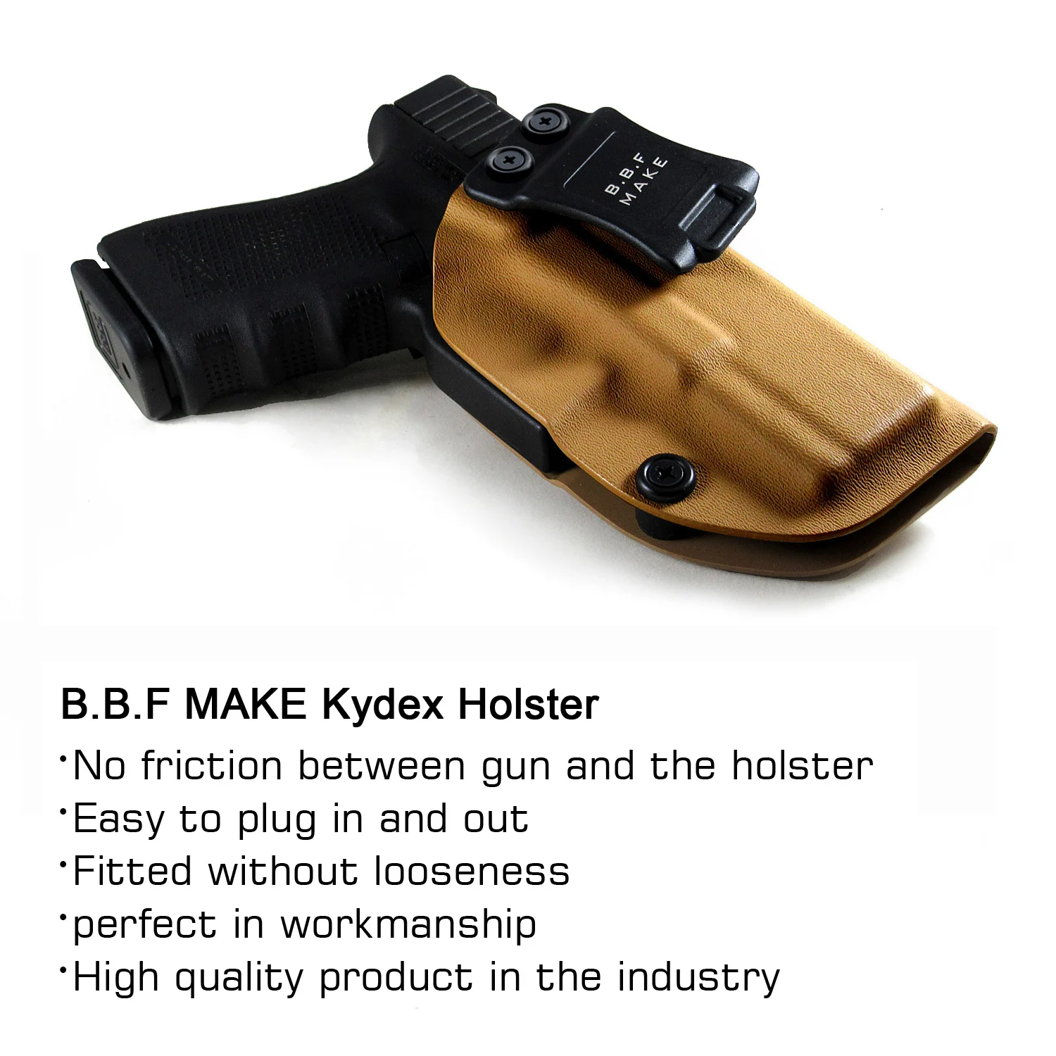 
OEM/Wholesale IWB KYDEX Holster for Taurus PT805 PT800 PT840 PT845 PT809 PT140 G2C Colt M1911 Inside Concealed Gun Holster 