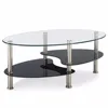 Popular Living Room Tempered Glass Small Coffee Tea Centre Table