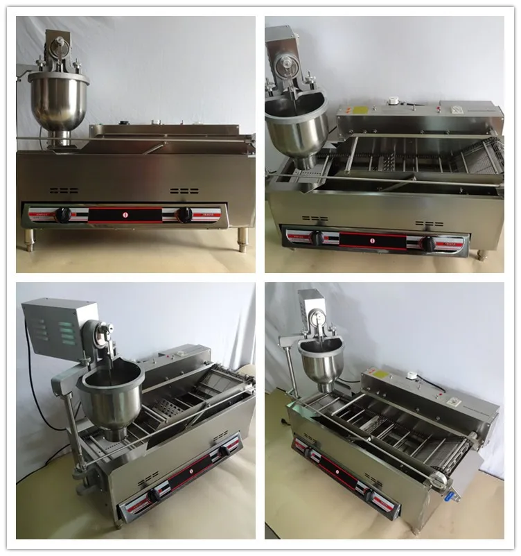 Industrial Mini Donut Machine For 500 Pcs Per Hour Baked Used Donut