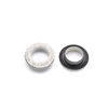 Custom Brand Logo Vintage Brass Metal Eyelet Grommet For Garments