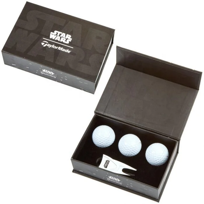 Custom Cardboard Packaging Gift Box Clubs Set Tees Golf Ball