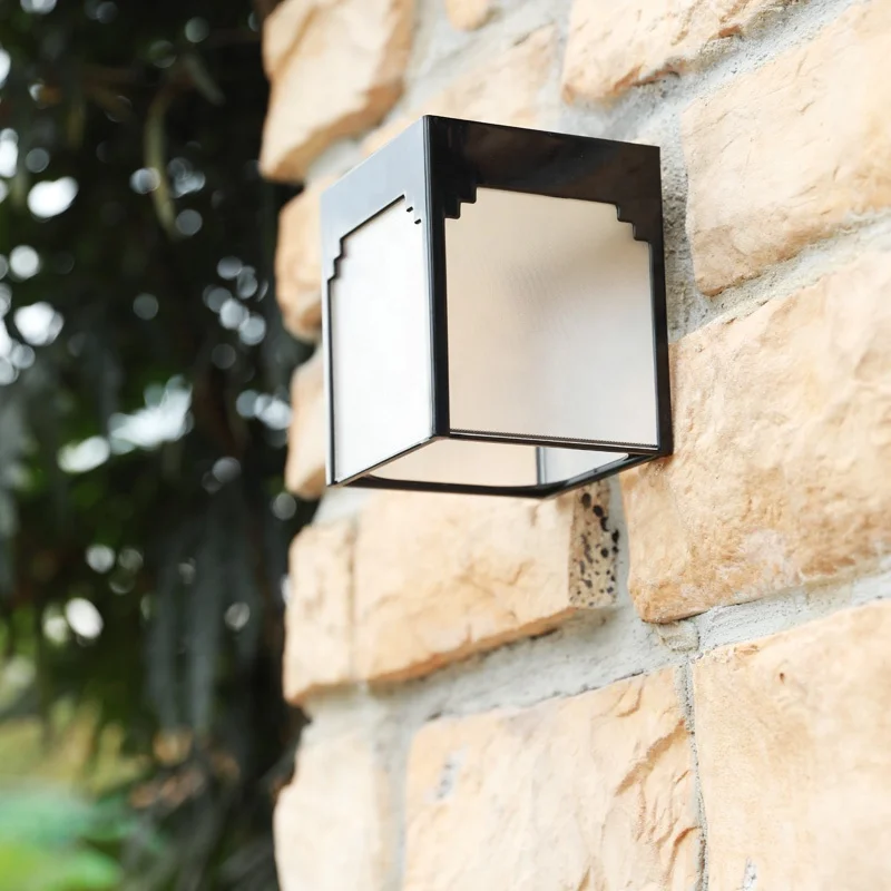 Outdoor Waterproof Led Exterior Wall Solar Porch Light