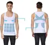 Hot Sale Mens Just One Shapers White slim and lift Shapewear Sports Fitness Vest