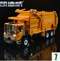 Sanitation trucks Garbage trucks 1 24 car model diecast alloy origin kids toy KDW 625040 620040
