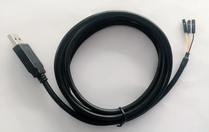 1.8M FTDI USB TTL-232R-RPI FT232 TTL-232R-3V3 USB to TTL 4Pin Module Converter UART FTDI RS232 Serial Cable - ANKUX.COM