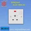 SHIFUHUANG SE-9014 13A Flush Wall switch socket with pilot lamp