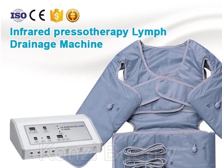 Hot Selling Body Lymph Drainage/infrared Pressotherapy Lymph Drainage