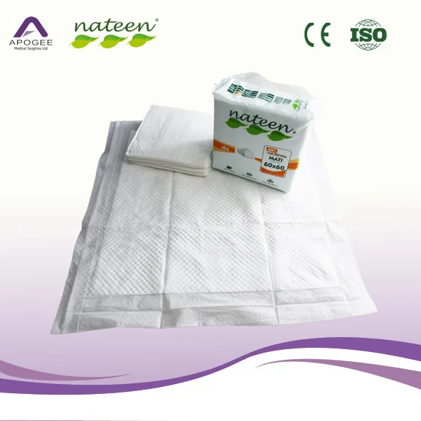 Absorbent medical underpad Hospital 60*60cm