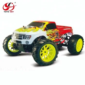 Hsp Kids Toys Car 1/10 Scale Nitro Rc Car Off Road Rc Monster Truck 4wd