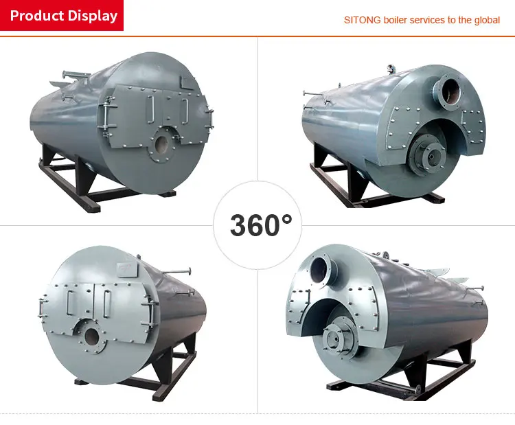 product display of Large diameter corrugated furnace Gas Oil Steam Boiler Burner