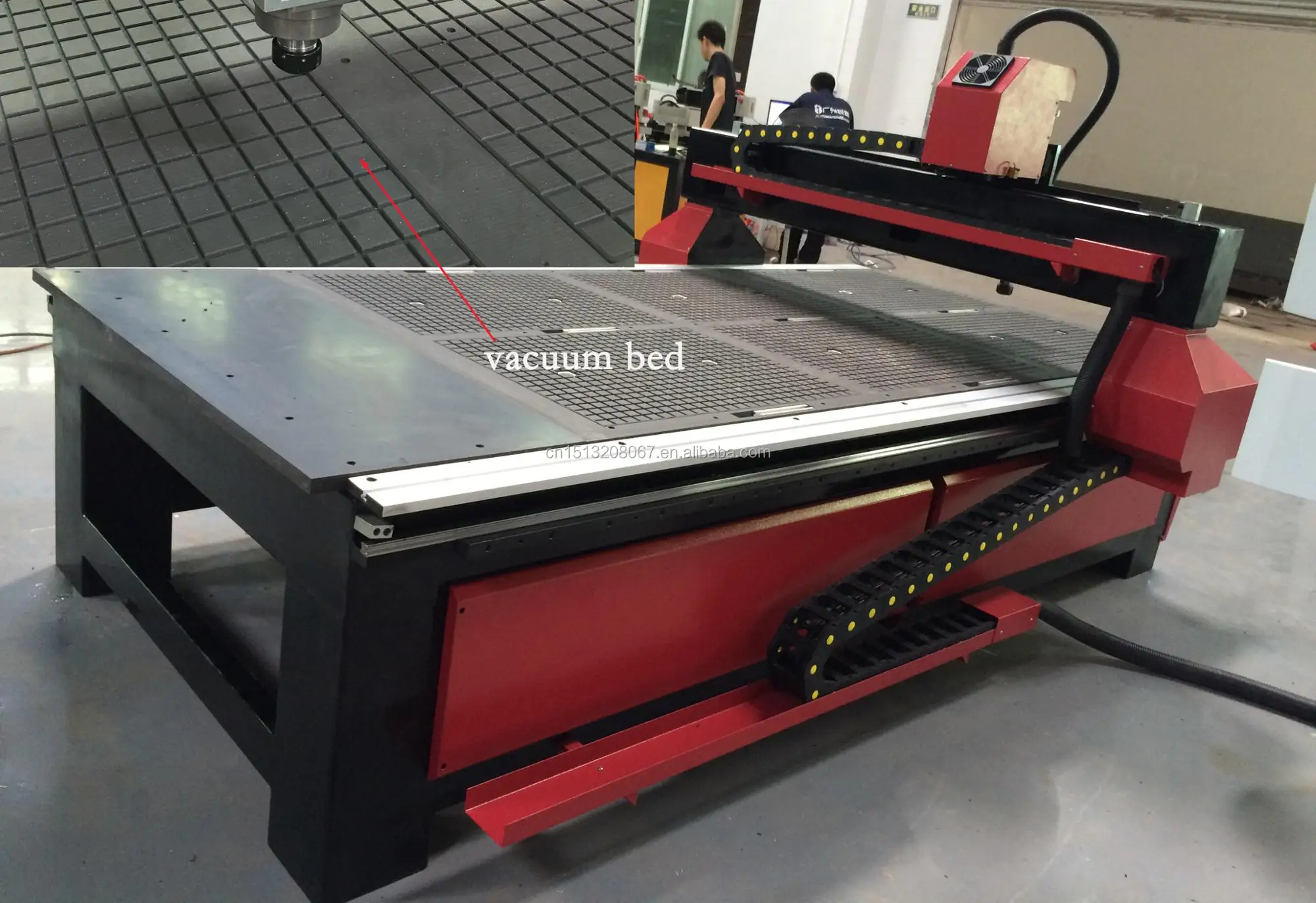 3d Carving 1325 1300x2500mm 4x8feet Marking Gunstock Cnc Router Machine