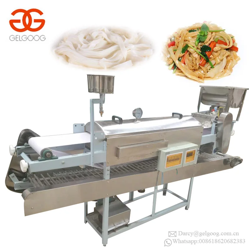 Commercial Industrial Hot Sale Rice Stick Noodle Machine Steamer Fresh