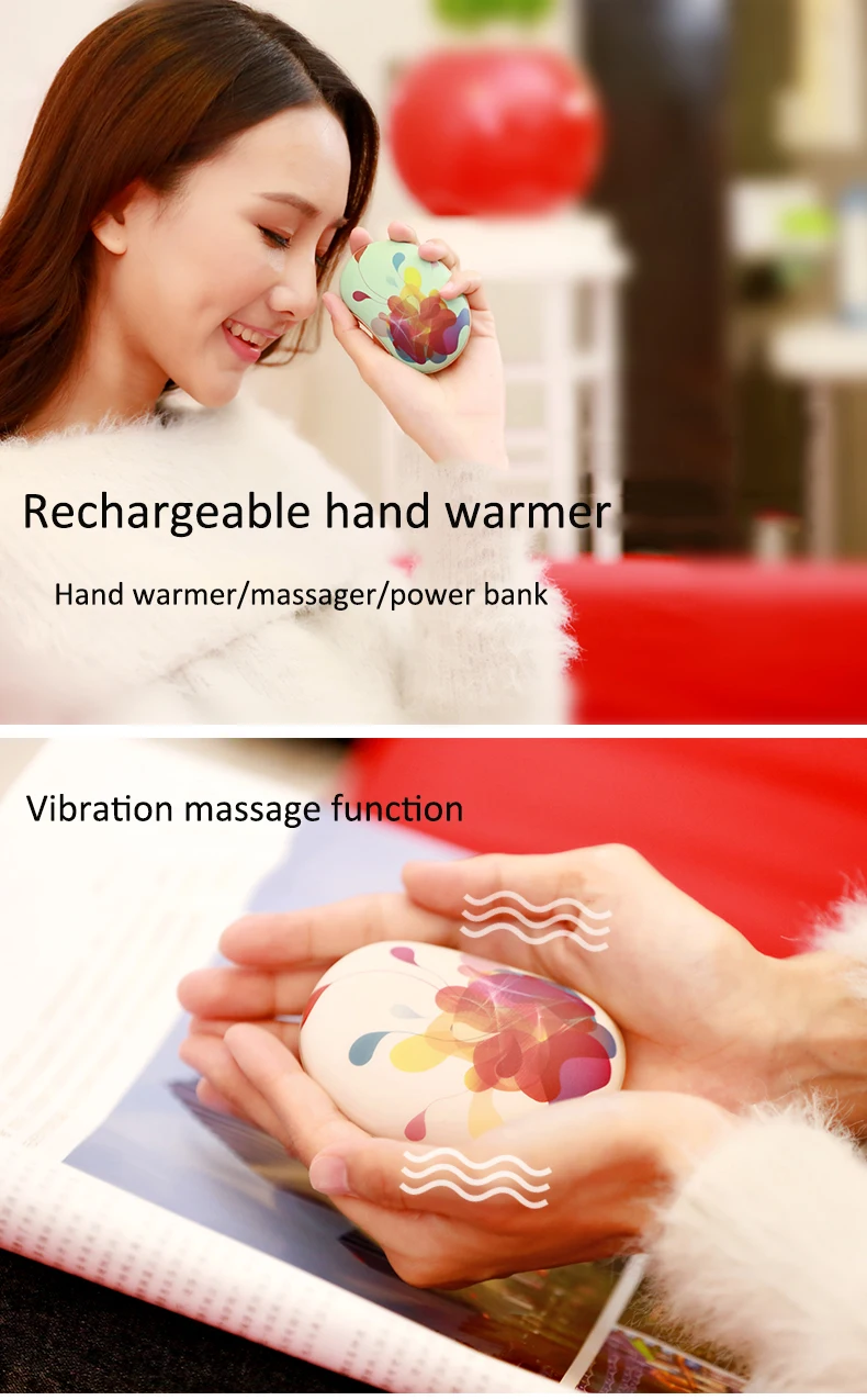 Hot Selling Electric Usb Rechargeable Massager Hand Warmer Buy Usb
