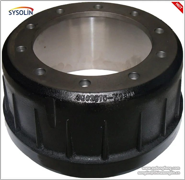 Dongfeng Brake Drum 3502075k0800 Buy 3600a Brake Drum Product on