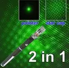 5mW 532nm Green light Beam Laser Pointer Pen SOS Mounting Night Hunting teaching Xmas gift LOTS