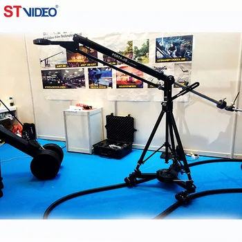 crane camera dolly portable track light weight larger jib