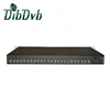 12 tuner DTMB/ATSC/DVB-S2 IRD Gateway with 2 ASI input for external ts multiplexing