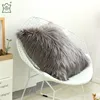 Hot Sale 100% Acrylic Sheepskin Long Wool Fur Cushion Brushed Faux Fur Pillow Cushion