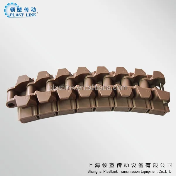 Plast Link Lbp882tab Heavy Duty Plastic Side Flex Conveyor Chain Roller