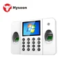 High Tech TCP/IP Double Fingerprint Time Attendance with Free Software for Factory
